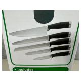 New 6 Piece Kitchen Knife Set