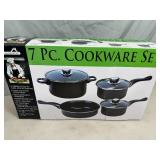 New 7 Pc Pot and Pan Cookware Set