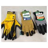 New Dewalt and Scotts Brand Work Gloves / Gardening Gloves
