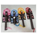 4 New "The Sticks" Hard Rubber Dog Toys
