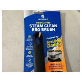 New Mr Bar-B-Q Scrub Daddy Bristle Free Steam Clean Grill Brush