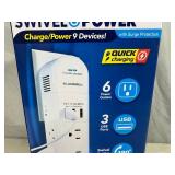 New Swivel Power Power Outlet with USB