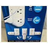 New Swivel Power Power Outlet with USB