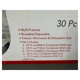 New 30 pc Food Storage Set