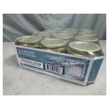 12 New Anchor Hocking Canning Jars - 1/2 Pint Regular Mouth