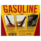 New 2 Gallon Gasoline Jug with Quick-Flow Spout