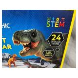 New National Geographic Dinosaur Advent Calendar with 24 Dinosaurs and T-Rex Tooth Replica