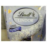 4 New Bags of Lindt Special Edition Blueberries and Cream White Chocolate Truffles.