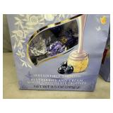 4 New Bags of Lindt Special Edition Blueberries and Cream White Chocolate Truffles.