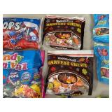 Assorted Candy, Dots, Fruit Chews, Tootsie Pops, Tootsie Rolls, and More