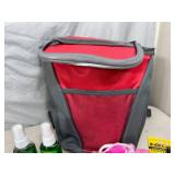 New Backpack Cooler, Cleaning Supplies, Sponges, Lighter, and More