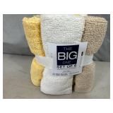6 New "Big One" Wash Cloths