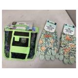 New Gardening Belt and 2 Pairs Garden Gloves