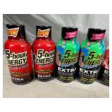 6 New 5 Hour Energy Shots - 3 Flavors