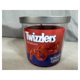 New Twizzlers Strawberry Licorice Candle - 3 Wick