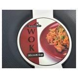 New 6.5 Quart Metal Wok Pan