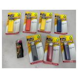 8 New Assorted Lighters