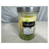 New 18 oz Tuscany Premium Candle with Essential Oils