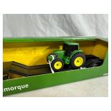New John Deere Semi Truck Hauler and Tractor Toy