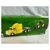 New John Deere Semi Truck Hauler and Tractor Toy
