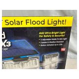 New Beyond Bright X3 Solar Powered Floodlight