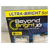 New Beyond Bright X3 Solar Powered Floodlight