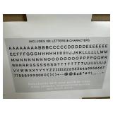 New Message Board with Letters