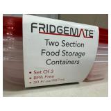 10 New Fridgemate Food Storage Containers