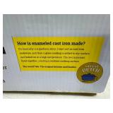 Brand New Lodge 6 Quart Cast Iron Enameled Dutch Oven - Blue