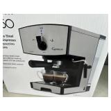 New Capresso EC50 Stainless Steel Espresso / Cappuccino Machine