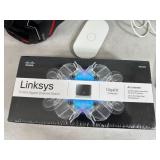 Assorted Electronics, DVD Player, HDMI Cord, Wireless Headset, and More