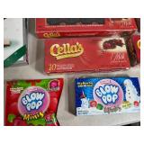 Assorted Candy, Chocolate Covered Cherries, Cotton Candy, Bubblegum, Andes Mints, and More