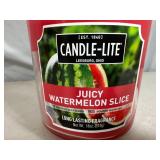 New Candle-Lite Juicy Watermelon Slice Candle