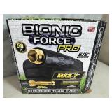 New Bionic Force Pro 50 ft Fiber Hose with Spray Nozzle