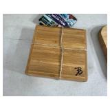 New Bamboo Cutting Board, Cooking Utensils, Wisconsin Coaster Set