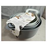 New 4 Piece Mixing Bowl Set