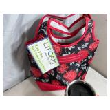 New Lunch Bag with Lemon Squeezer, Lime Squeezer, Lighter, Rex Sox Tumbler