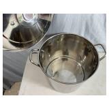 New 20 Quart Stainless Steel Stock Pot with Lid