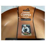 New 9.5 inch Ceramic Copper Coated Aluminum Frying Pan