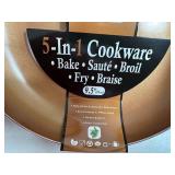 New 9.5 inch Ceramic Copper Coated Aluminum Frying Pan