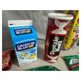 Assorted Candy, Baking Chips, Gumballs, Tootsie Rolls, Andes Mints, and More