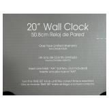 New Westclox 20 inch Wall Clock