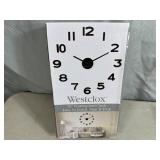 New 20 inch Floating Wall Clock - Peel and Stick