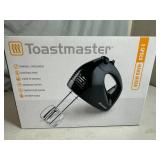 New Toastmaster 5 Speed Hand Mixer