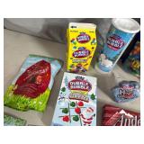 Assorted Candy, Lindt Chocolate, Gumballs, Andes, and More