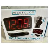 2 New Westclox Alarm Clocks