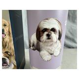 New Serengeti Vacuum Insulated Stainless Steel Water Bottle - Shih Tzu