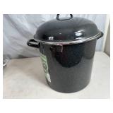New Granite Ware 15 Quart Steamer Pot with Lid