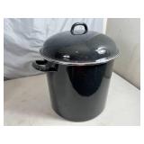 New Granite Ware 15 Quart Steamer Pot with Lid