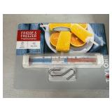 New Taylor Cooking Thermometer, Fridge Thermometer, Cooking Timer